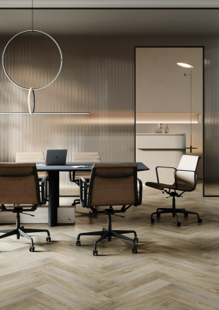 Кварцевый ламинат Fargo Паркет Английская ёлка Дуб Классик 33-JC18002-1 4/0.5мм