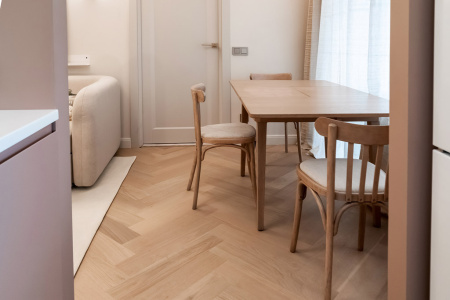 Кварцевый паркет Quartz Parquet Английская Ёлка Дуб Испанский 33-404 5/0,6 мм